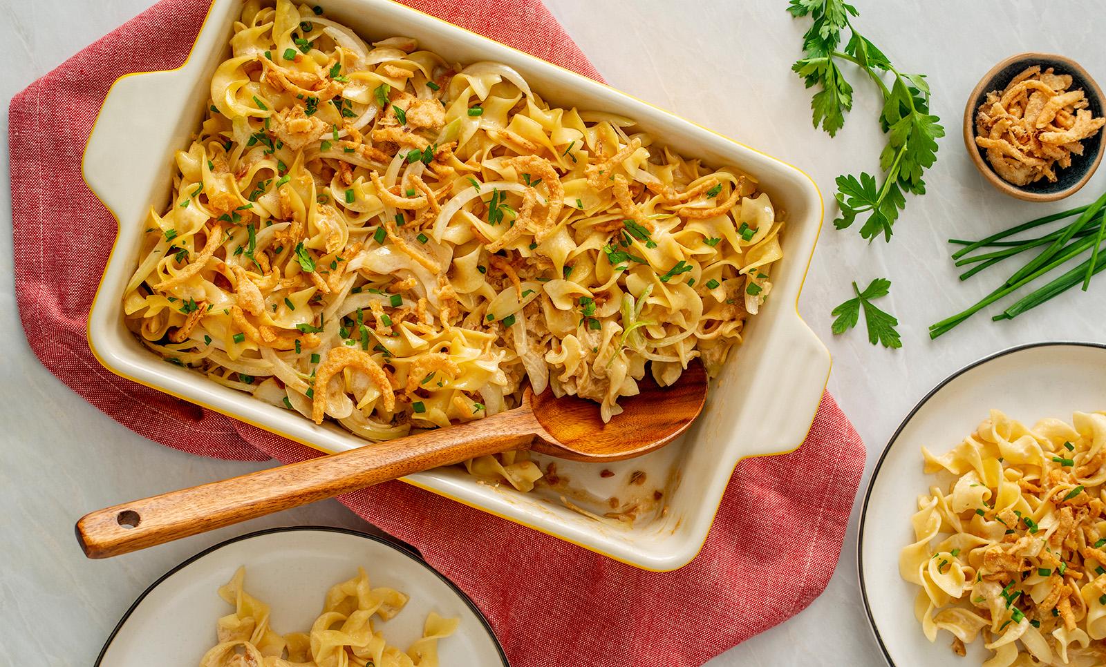 French Onion Noodle Casserole