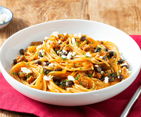 Chorizo & Black Bean Pasta-018-16x9 1