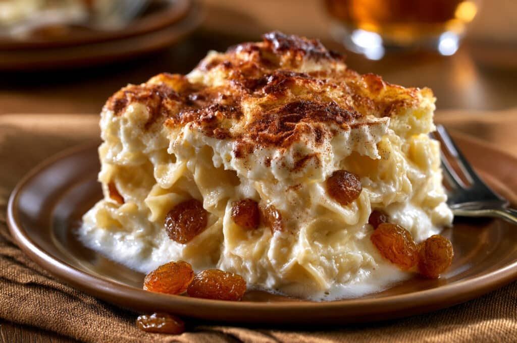 Sweet and Buttery Noodle Pudding