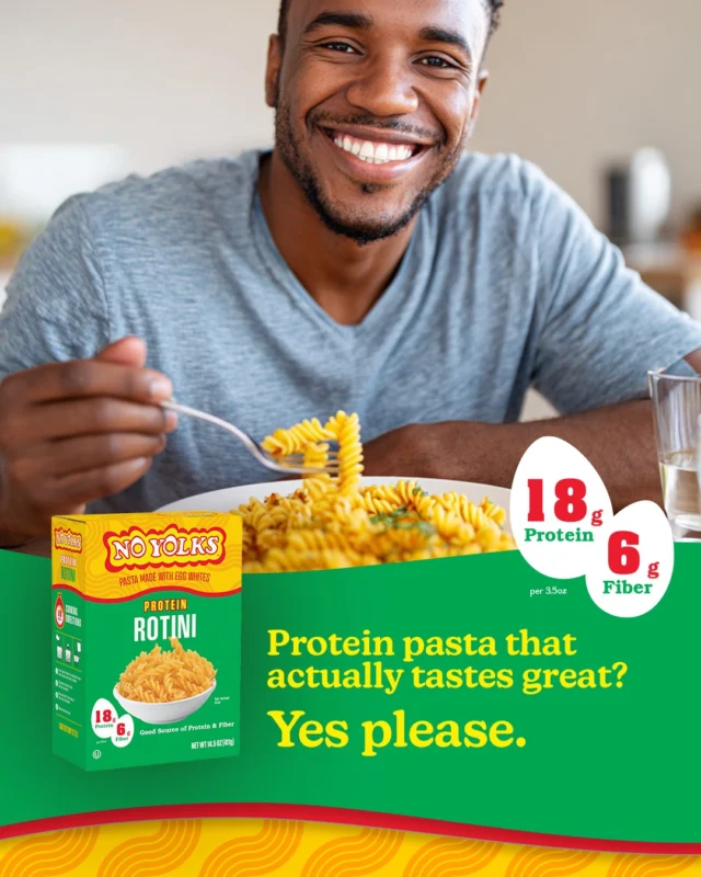 Something big, bold, and packed with protein is about to take over the pasta aisle. Introducing No Yolks Protein Pasta.